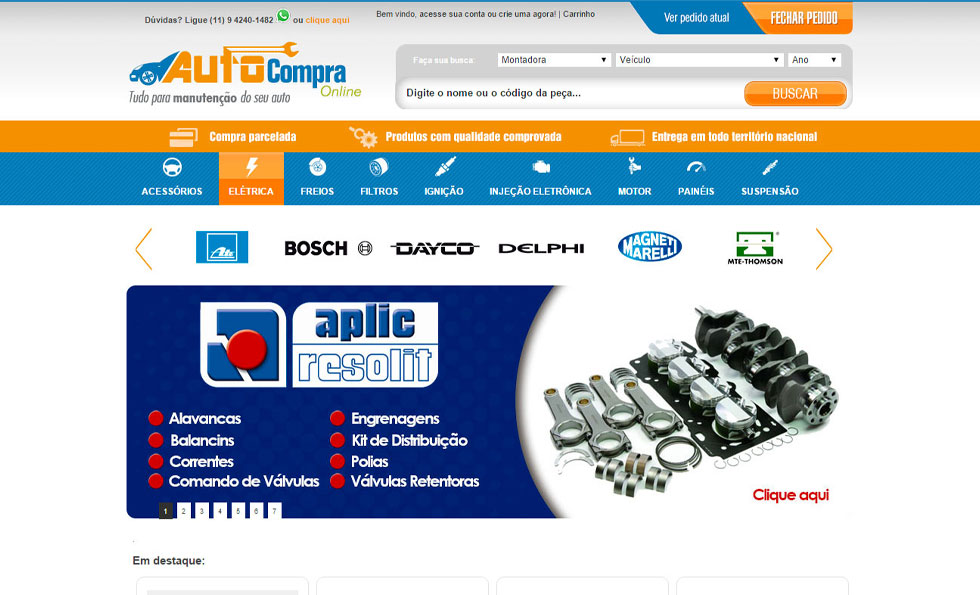 E-commerce AutoCompra Online