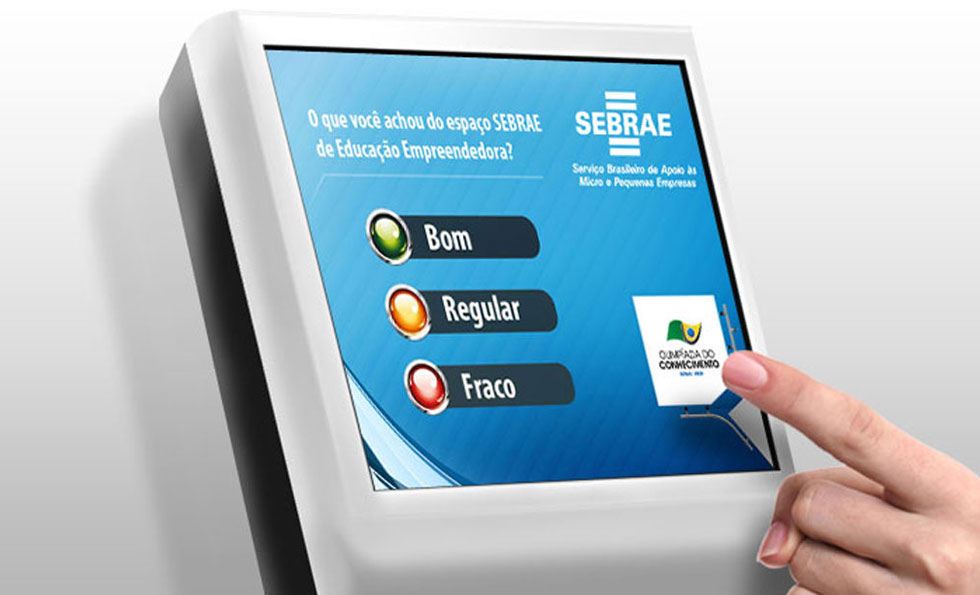 Sistema interativo touch screen – Sebrae