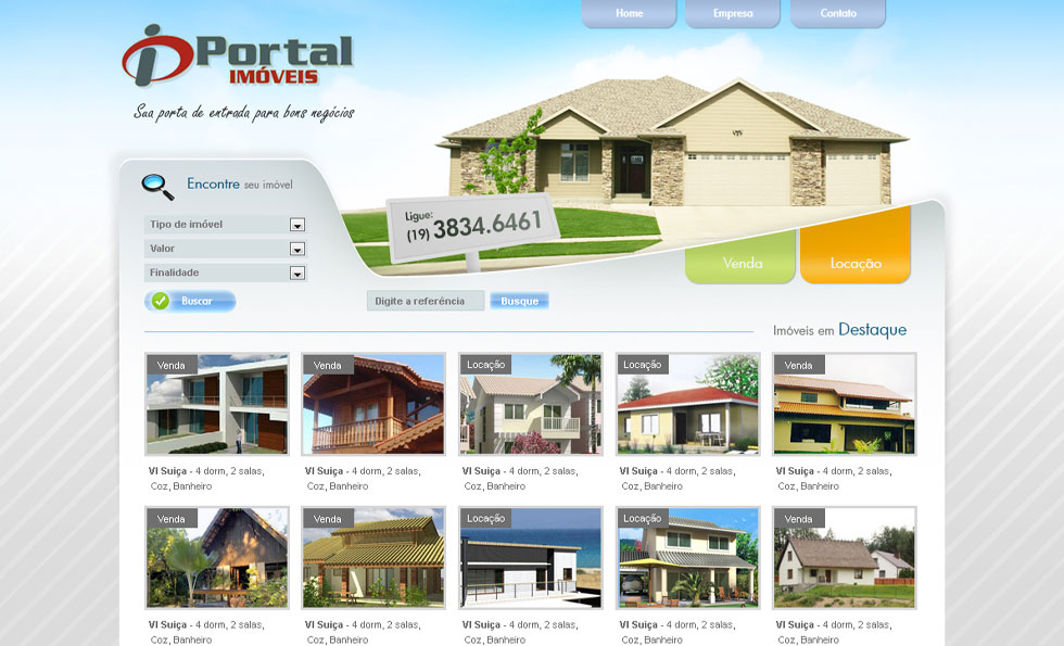 Portal Imóveis – Site Imobiliário