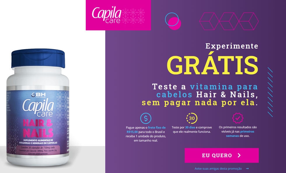 Capila Care – Campanha Teste Grátis
